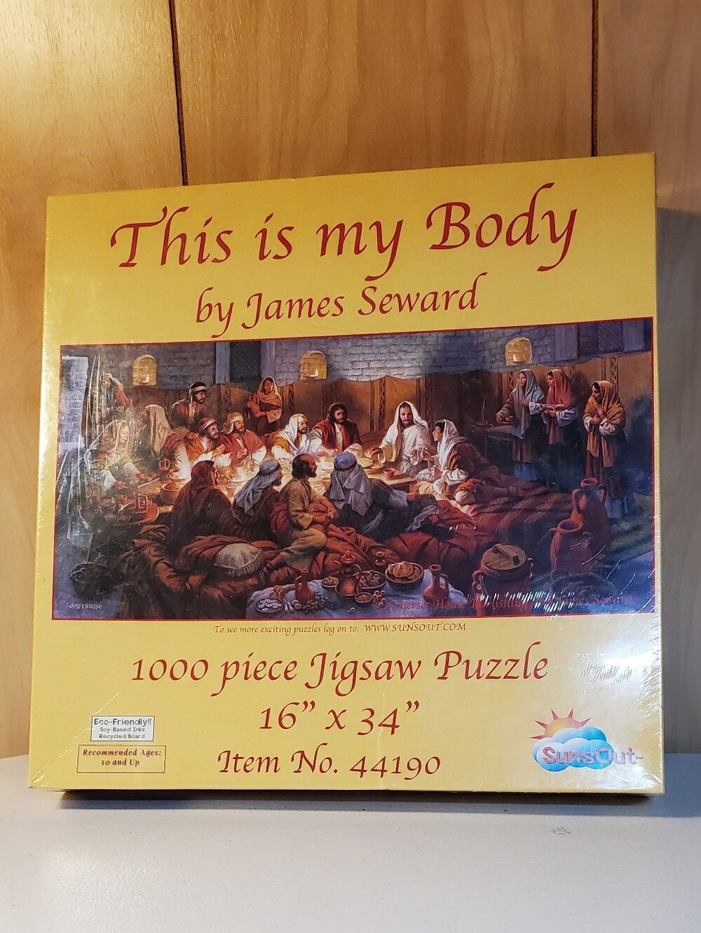"This is my Body" 1000pc Jigsaw Puzzle by James Seward NEW "Sealed Package"